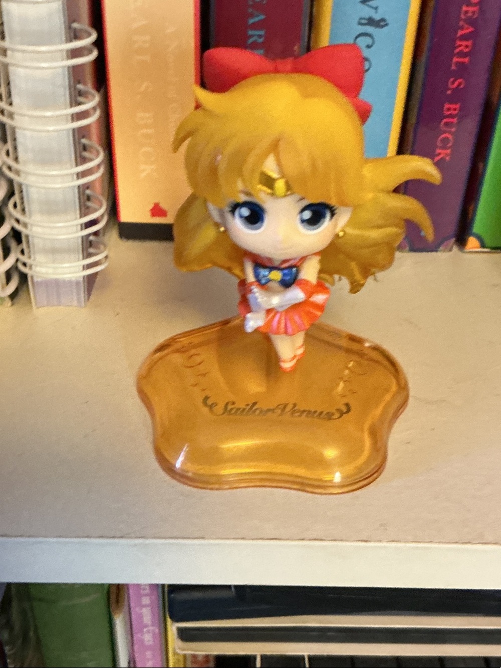 Sailor Venus Orange Figurine with stand
